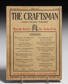 Gustav Stickley's Craftsman Magazine April 1905