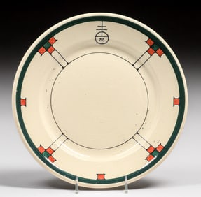Roycroft Buffalo China Plate c1920s