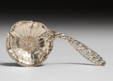 Shreve & Co - San Francisco Sterling Silver California Poppy Spoon after 1912