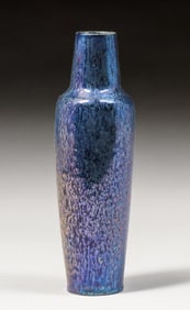 Rambervillers French Iridescent Vase c1910