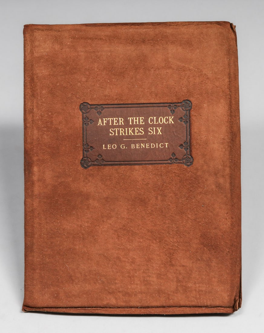 Roycroft Book "After the Clock Strikes Six" Leo G. Benedict 1906 (1 of 6)