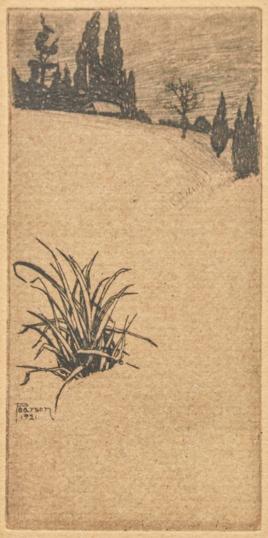 Ralph Mosher Pearson (1883-1958) Taos, NM Etching 1921 (1 of 6)