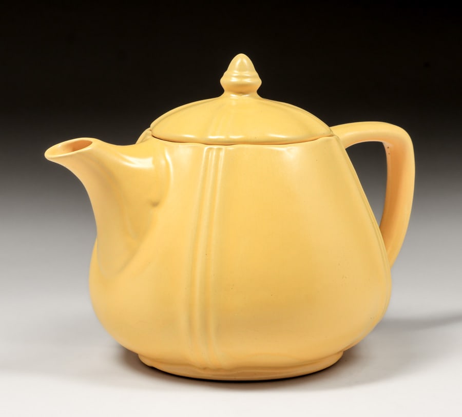 Padre Pottery Yellow Teapot c1930s (1 of 6)