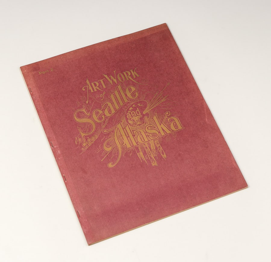 Artwork from Seattle & Alaska Part 2 Book of Photographs c1909 (1 of 14)
