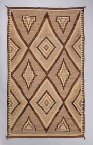 Large Navajo Rug c1920s