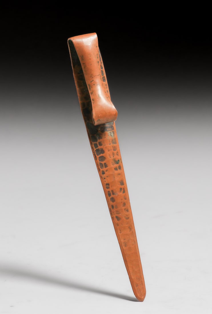 Roycroft Hammered Copper Letter Opener c1920s (1 of 4)