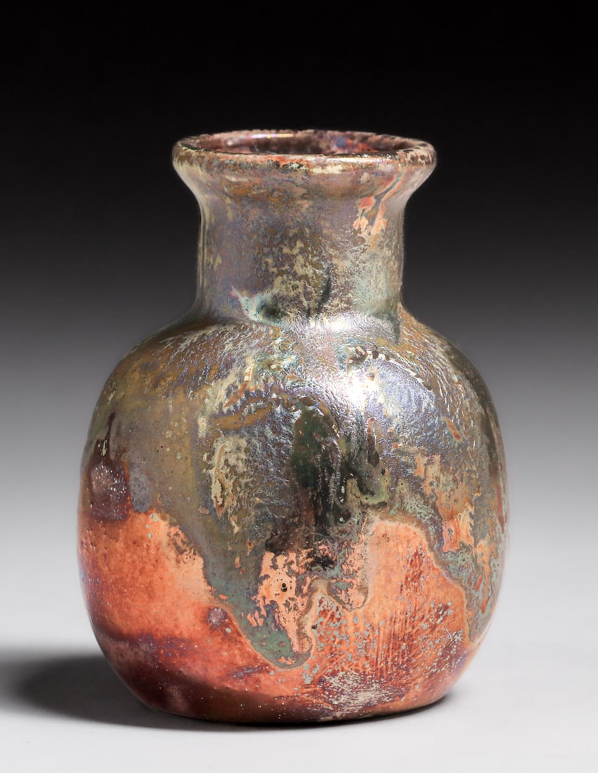 Pewabic Pottery Iridescent Vase c1920s (1 of 4)