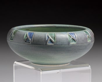 Rookwood Pottery William Hentschel Carved Bowl 1910