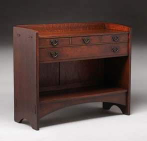 Gustav Stickley - Harvey Ellis Designed #808 Four-Drawer Sideboard c1905
