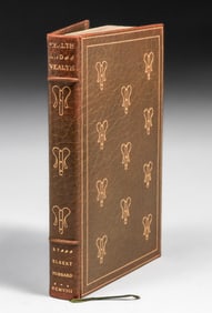 Roycroft Full Levant Book "Health and Wealth" Elbert Hubbard 1908
