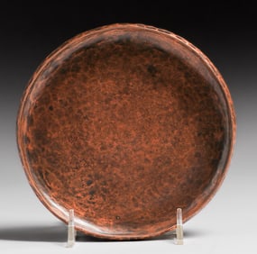 Roycroft Hammered Copper Tray c1915
