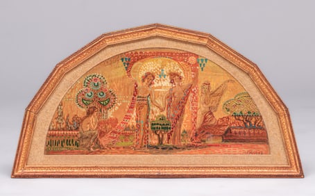 Early Arts  & Crafts Period Painting c1890s