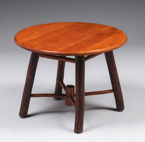 Vintage Old Hickory SIde Table c1940s