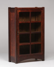 Lifetime Furniture Co One-Door Bookcase c1910