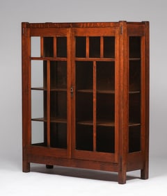Lifetime Furniture Co #6367 Two-Door China Cabinet c1910