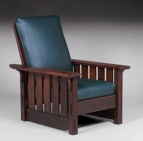 Gustav Stickley #332 Morris Chair c1910