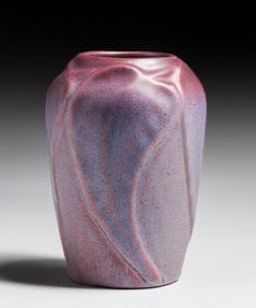 Van Briggle Dark Persian Rose Vase 1917