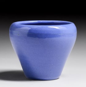 Zanesville Stoneware #509 Blue Vase c1920s