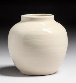 Pisgah Forest White Vase c1960s