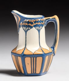 Metlach - German Secessionist Creamer c1910s