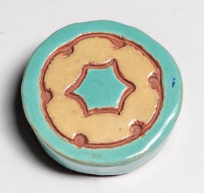 California Faience Berkeley High School Student Tile c1930s