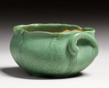 Hampshire Pottery One-Handled Bowl c1910