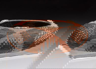 Native American Pomo Basket c1910s