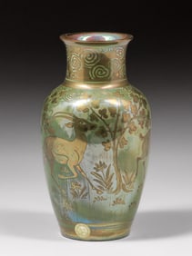 Pilkington Royal Lancastrian Richard Joyce Arts & Crafts Lustre Vase c1910s
