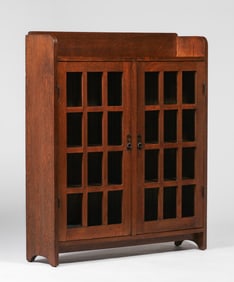 L&JG Stickley - Onondaga Two-Door Bookcase c1904-1905