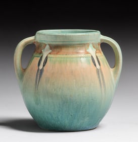 Roseville Monticello Two-Handled Vase c1930s
