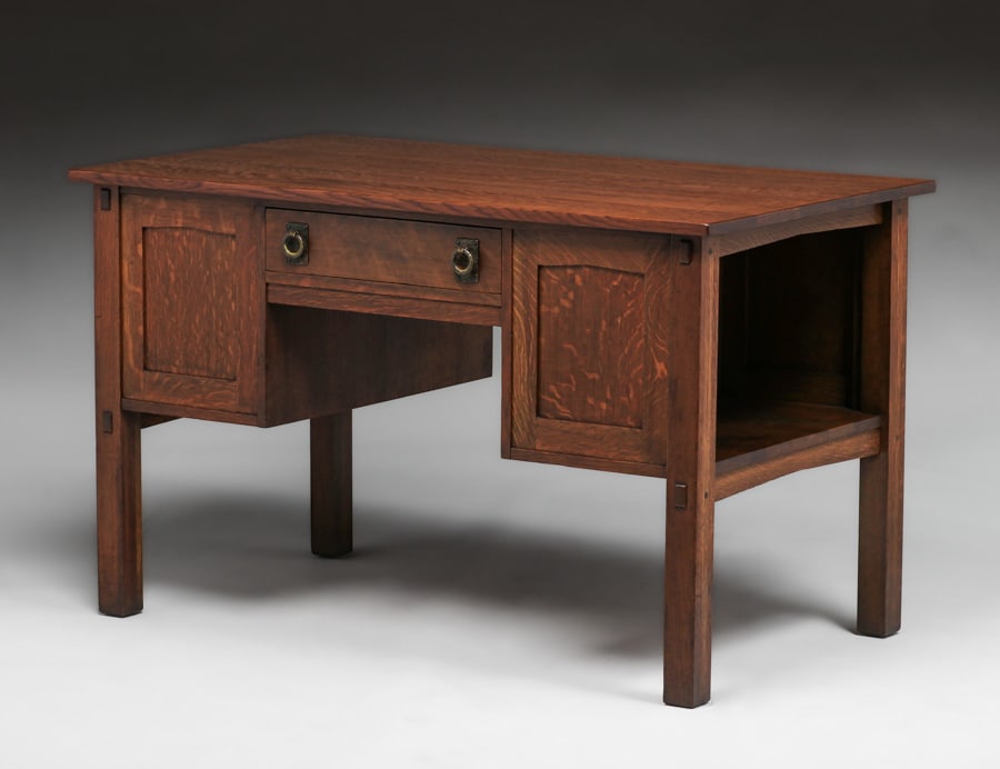Lifetime Furniture Co One-Drawer Desk c1910 (1 of 3)