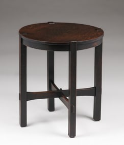 Early Gustav Stickley #436 Lamp Table c1902