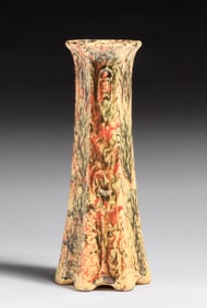 Poxon Pottery – Los Angeles El Camino Mableized Vase c1912