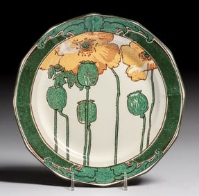 Royal Doulton Poppy Plate c1900s