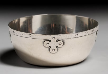 Henry Frederick Wichman - Honolulu Sterling Silver Bowl c1910