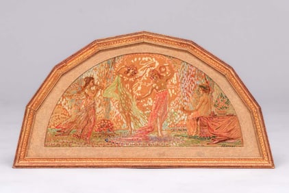 Early Arts & Crafts Period Painting c1890s