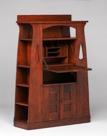 Rare Limbert #712 Cutout Fallfront Desk c1905