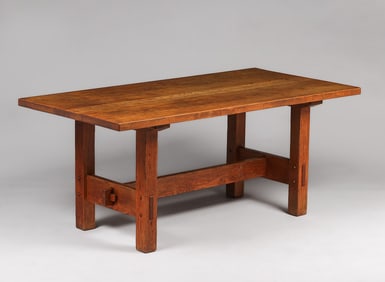 Gustav Stickley #622 Rectangular 72" Dining Table c1912-1915