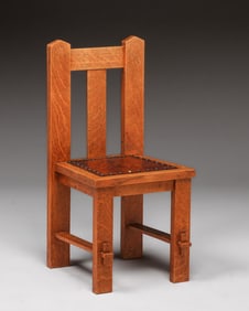 Arts & Crafts Child's Side Chair c1910
