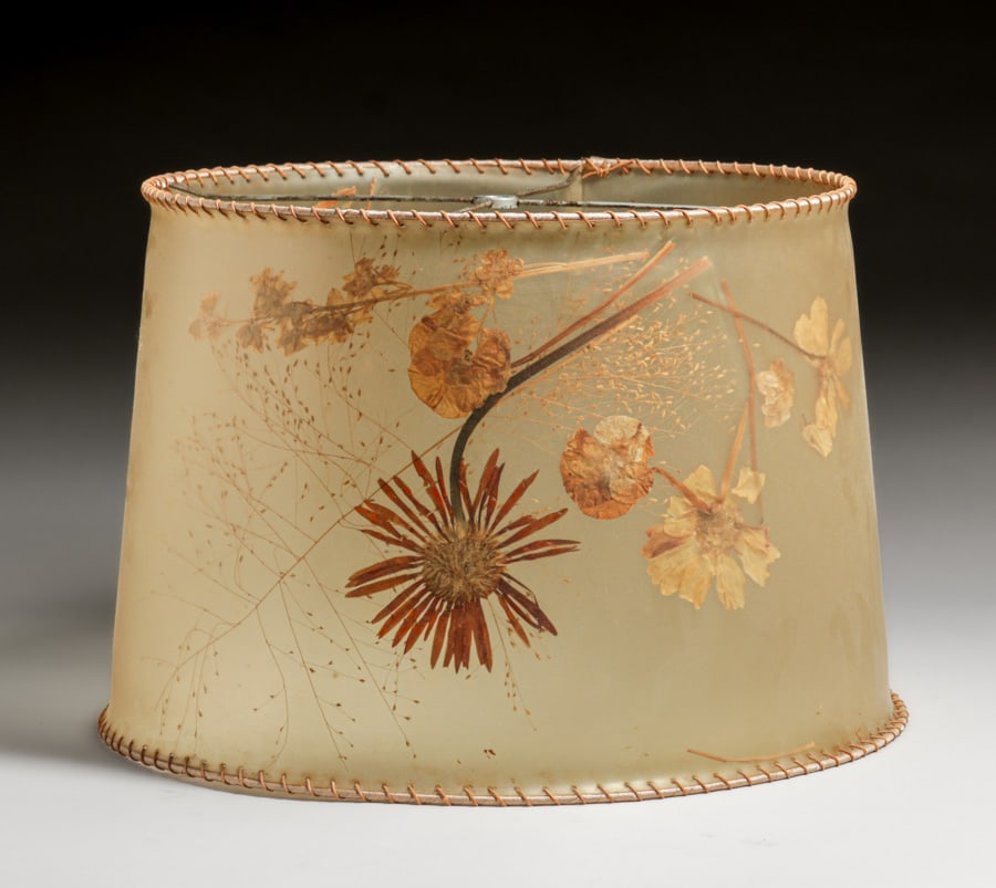 Original Van Briggle Pottery Lamp Shade c1950s (1 of 5)