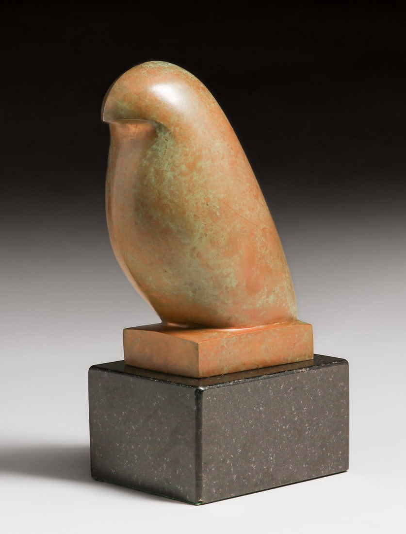 Beniamino Bufano (American/Italian, 1898-1970) Bronze Bird Sculpture c1960s (1 of 7)