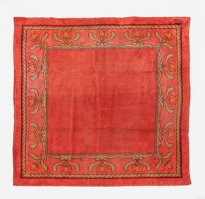 Charles Voysey (1857-1941) Attributed DONEGAL Donnemara Wool Rug c1905