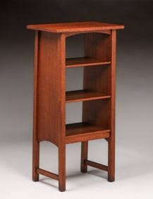 Gustav Stickley – Harvey Ellis Designed #72 Magazine Stand c1912-1915