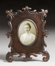 Arts & Crafts Hammered Copper Picture Frame c1905