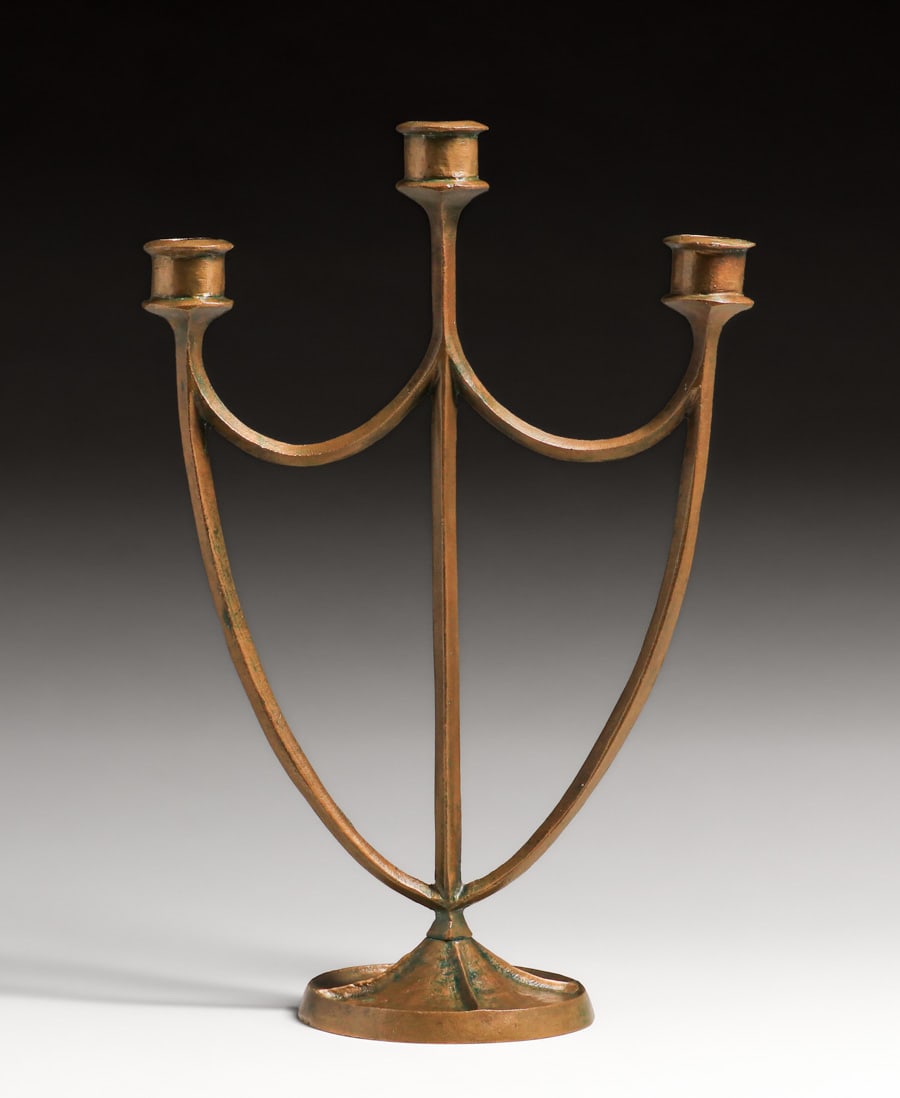 E.T. Hurley Bronze Candelabra 1918 (1 of 7)