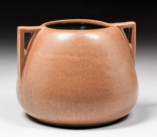 Fulper Pottery Mission Matte Two-Handled Vase c1910s