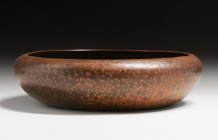 Jauchen's Olde Copper Shop - San Francisco Hammered Copper Centerpiece Bowl c1915