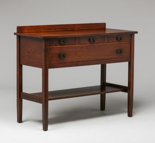 L&JG Stickley Four-Drawer Server c1917