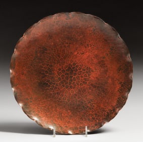 Arthur Cole – Avon Coppersmith Hammered Copper Tray c1930s