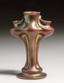Heliosine - Austrian Art Nouveau Irisdescent Vase c1905
